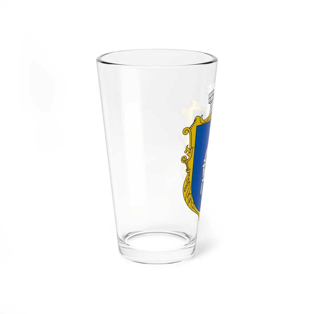 COA Pecherskyi Kyiv Ukraine UHT (Ukraine) (Coat of Arms) Pint Glass 16oz - Go Mug Yourself