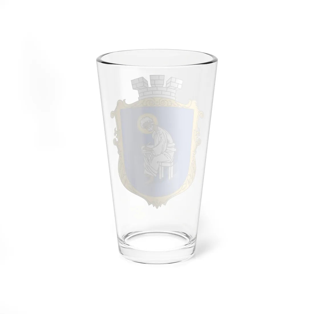 COA Pecherskyi Kyiv Ukraine UHT (Ukraine) (Coat of Arms) Pint Glass 16oz - Go Mug Yourself