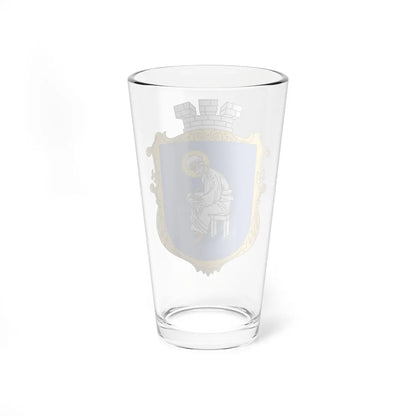 COA Pecherskyi Kyiv Ukraine UHT (Ukraine) (Coat of Arms) Pint Glass 16oz - Go Mug Yourself
