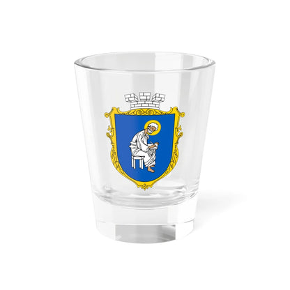 COA Pecherskyi Kyiv Ukraine UHT (Ukraine) (Coat of Arms) Shot Glass 1.5oz 1.5oz - Go Mug Yourself