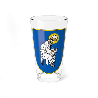 COA Pecherskyi Kyiv Ukraine (Ukraine) (Coat of Arms) Pint Glass 16oz 16oz - Go Mug Yourself