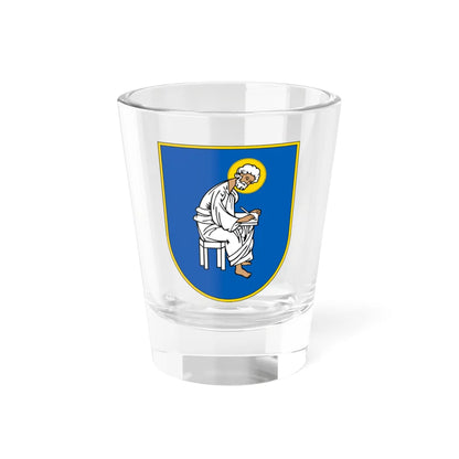 COA Pecherskyi Kyiv Ukraine (Ukraine) (Coat of Arms) Shot Glass 1.5oz 1.5oz - Go Mug Yourself