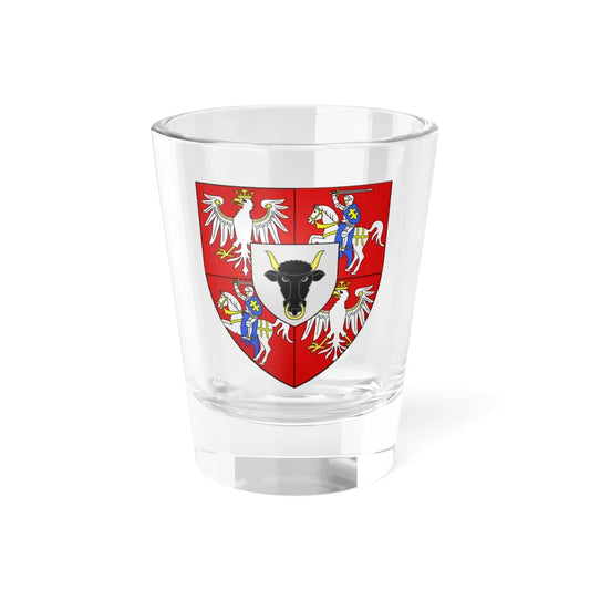 COA polish king Stanislas Leszczynski (Lithuania) (Coat of Arms) Shot Glass 1.5oz 1.5oz - Go Mug Yourself