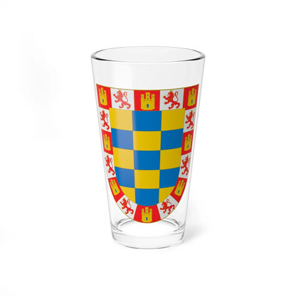 COA Portocarrero count of Montijo (Spain) (Coat of Arms) Pint Glass 16oz 16oz - Go Mug Yourself