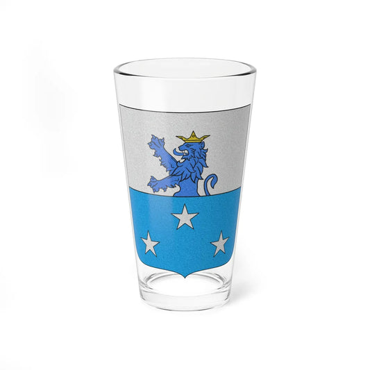 CoA Provaglio family Brescia Lombardia Italy 3 (Italy) (Coat of Arms) Pint Glass 16oz 16oz - Go Mug Yourself