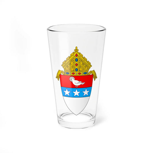 CoA Roman Catholic Diocese of Nashville (United States) (Coat of Arms) Pint Glass 16oz 16oz - Go Mug Yourself