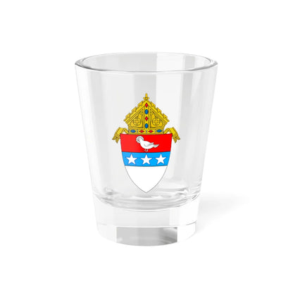 CoA Roman Catholic Diocese of Nashville (United States) (Coat of Arms) Shot Glass 1.5oz 1.5oz - Go Mug Yourself