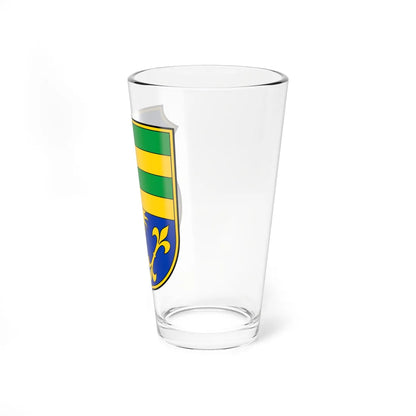 Coa Romania Country History Ștefan cel Mare 1457-1504 v2 (Oman) (Coat of Arms) Pint Glass 16oz - Go Mug Yourself