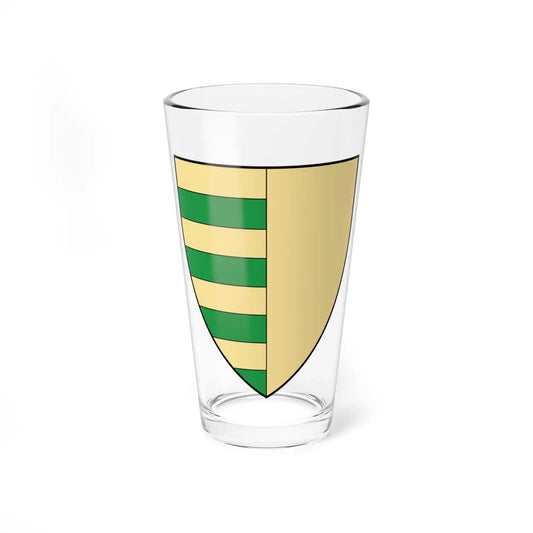 Coa Romania Country Wallachia History 2 14th century (Oman) (Coat of Arms) Pint Glass 16oz 16oz - Go Mug Yourself
