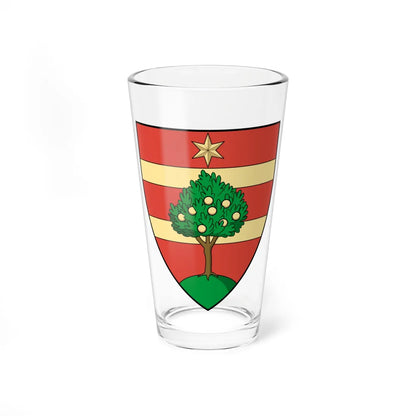Coa Romania County Maros History (Oman) (Coat of Arms) Pint Glass 16oz 16oz - Go Mug Yourself