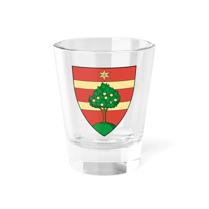 Coa Romania County Maros History (Oman) (Coat of Arms) Shot Glass 1.5oz 1.5oz - Go Mug Yourself