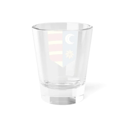 Coa Romania Family Vlad Țepeș v2 (Oman) (Coat of Arms) Shot Glass 1.5oz - Go Mug Yourself