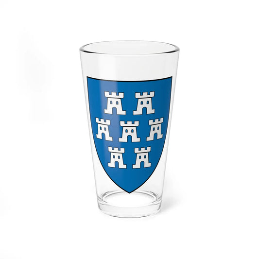 Coa Romania Nationality Saxons 2 (Oman) (Coat of Arms) Pint Glass 16oz 16oz - Go Mug Yourself