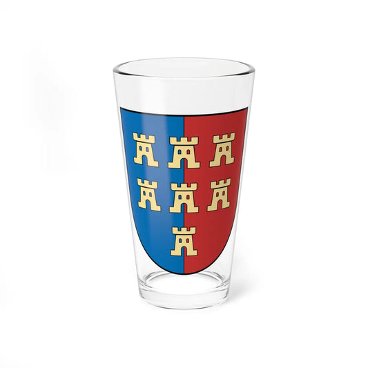 Coa Romania Nationality Saxons (Oman) (Coat of Arms) Pint Glass 16oz 16oz - Go Mug Yourself