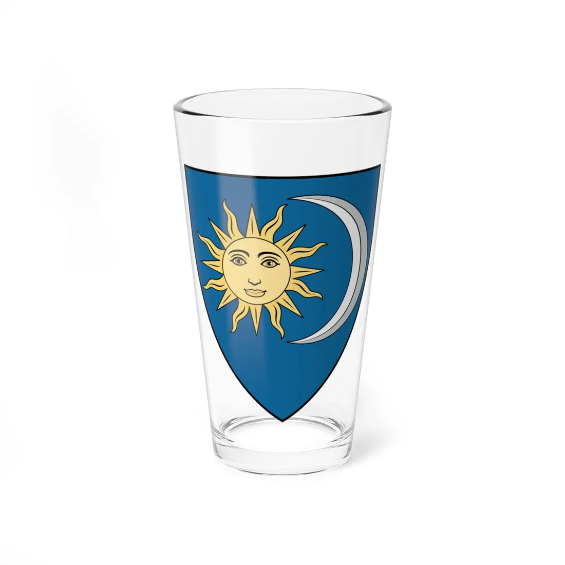Coa Romania Nationality Székelys (Oman) (Coat of Arms) Pint Glass 16oz 16oz - Go Mug Yourself