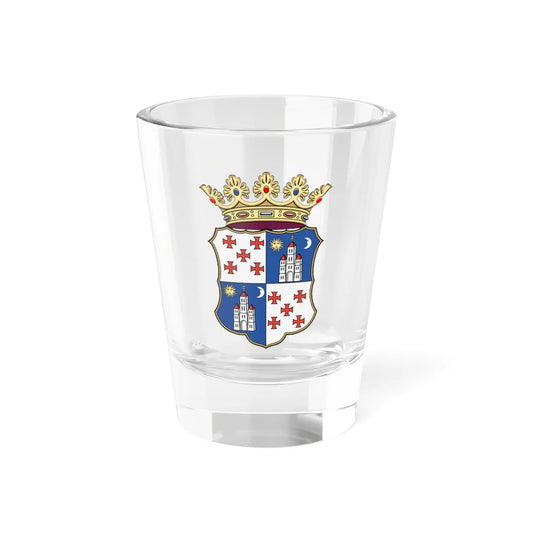 Coa Romania Seat Udvarhely v2 (Oman) (Coat of Arms) Shot Glass 1.5oz 1.5oz - Go Mug Yourself