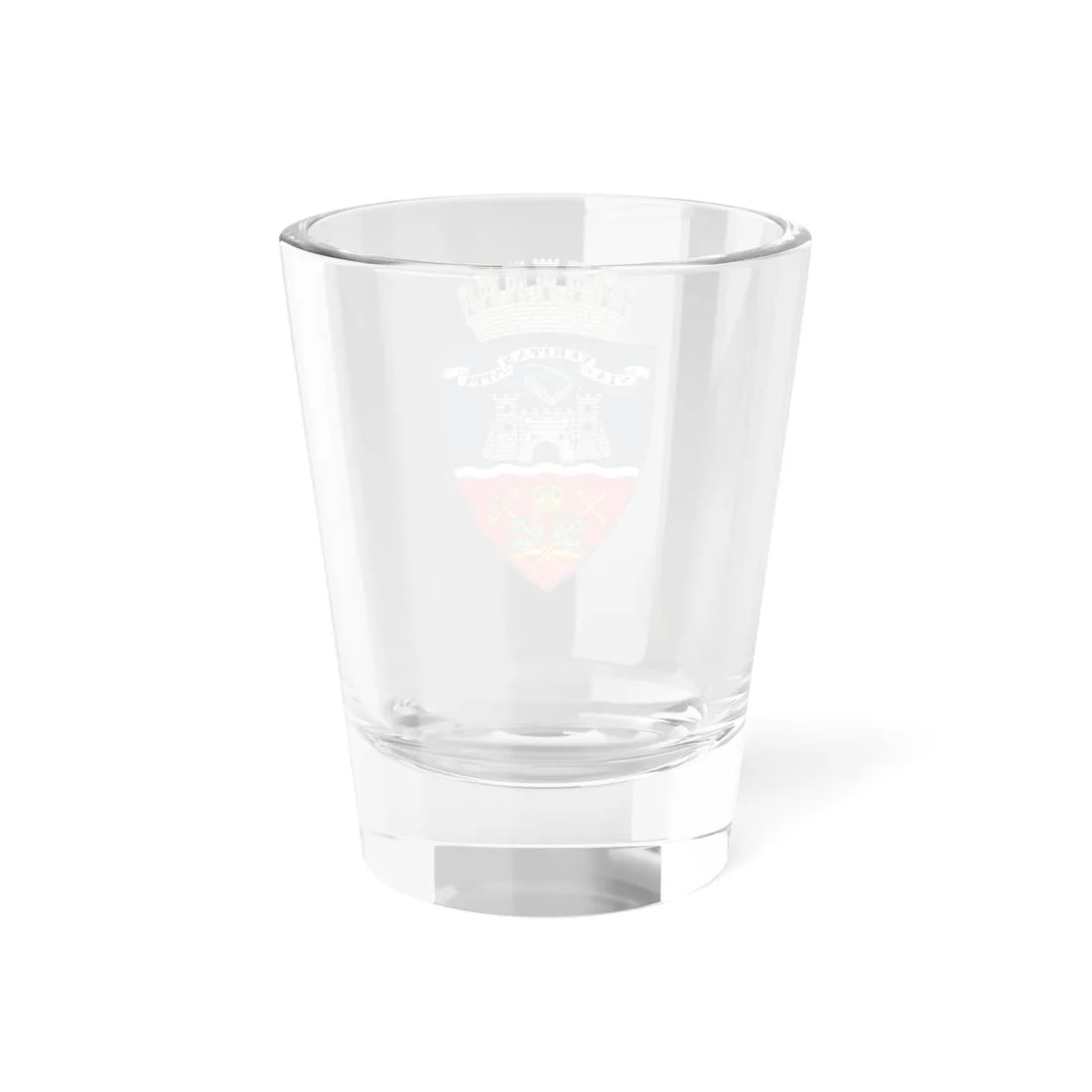 Coa Romania Town Arad (Oman) (Coat of Arms) Shot Glass 1.5oz - Go Mug Yourself