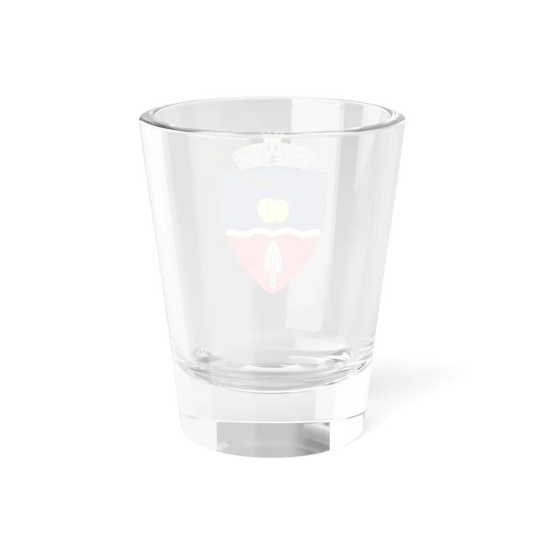 Coa Romania Town Bátos (Oman) (Coat of Arms) Shot Glass 1.5oz - Go Mug Yourself