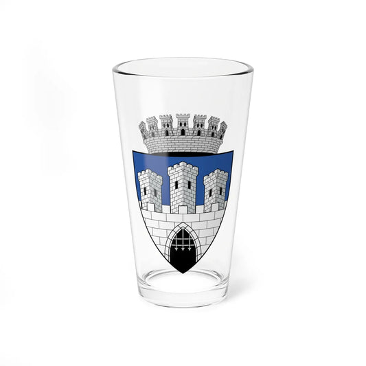 Coa Romania Town Cluj History (Oman) (Coat of Arms) Pint Glass 16oz 16oz - Go Mug Yourself