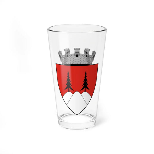 Coa Romania Town Falticsén History (Oman) (Coat of Arms) Pint Glass 16oz 16oz - Go Mug Yourself