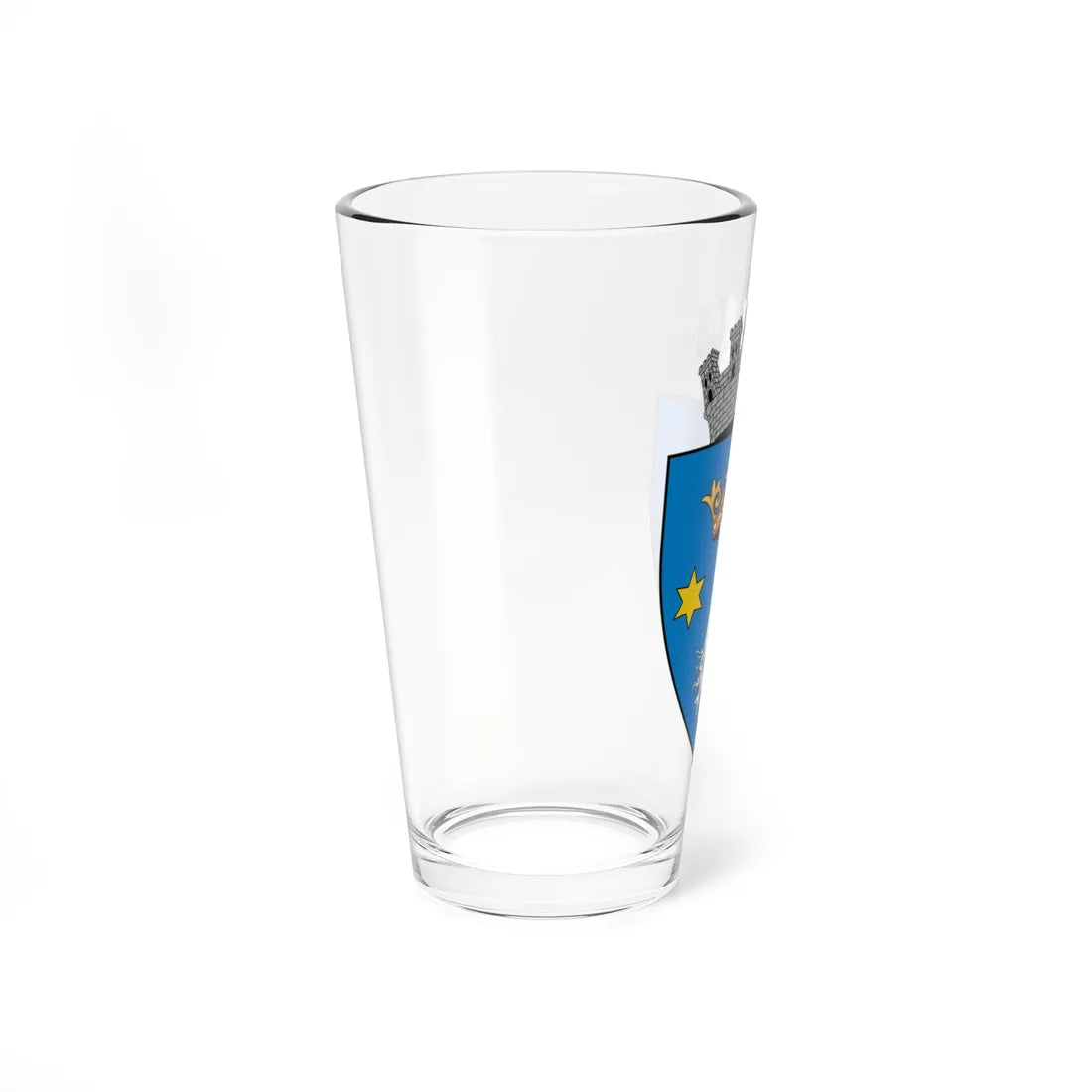 Coa Romania Town Feketehalom (Oman) (Coat of Arms) Pint Glass 16oz - Go Mug Yourself