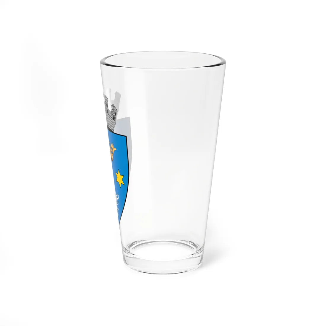 Coa Romania Town Feketehalom (Oman) (Coat of Arms) Pint Glass 16oz - Go Mug Yourself