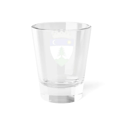 Coa Romania Town Gyergyószentmiklós 4 (Oman) (Coat of Arms) Shot Glass 1.5oz - Go Mug Yourself