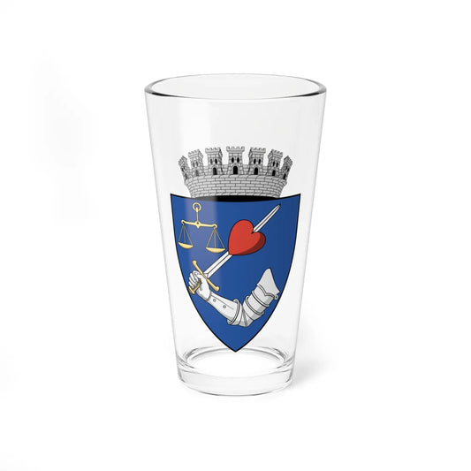 Coa Romania Town Marosvásárhely History 2 (Oman) (Coat of Arms) Pint Glass 16oz 16oz - Go Mug Yourself