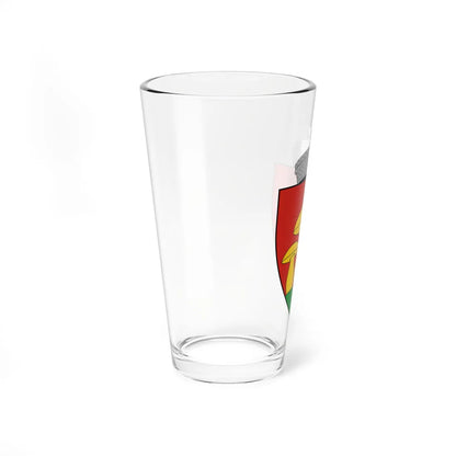 Coa Romania Town Novákfalva (Oman) (Coat of Arms) Pint Glass 16oz - Go Mug Yourself