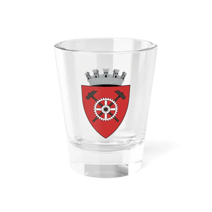 Coa Romania Town Oravicabánya History (Oman) (Coat of Arms) Shot Glass 1.5oz 1.5oz - Go Mug Yourself