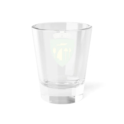 Coa Romania Town Érbogyoszló (Oman) (Coat of Arms) Shot Glass 1.5oz - Go Mug Yourself
