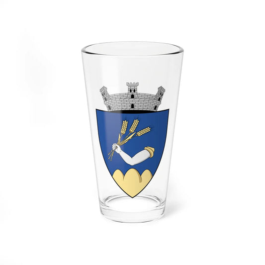 Coa Romania Town Érmihályfalva History (Oman) (Coat of Arms) Pint Glass 16oz 16oz - Go Mug Yourself
