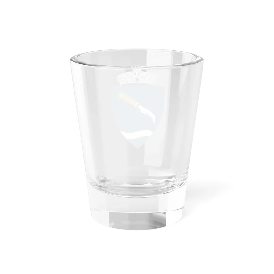 Coa Romania Town Scorțaru Nou (Oman) (Coat of Arms) Shot Glass 1.5oz - Go Mug Yourself