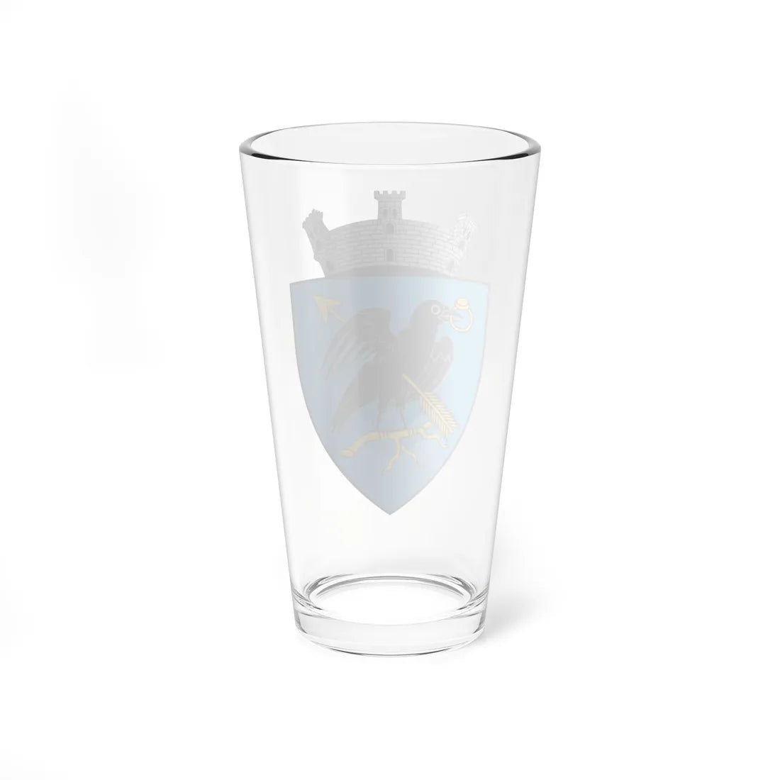 Coa Romania Town Vajdahunyad History (Oman) (Coat of Arms) Pint Glass 16oz - Go Mug Yourself