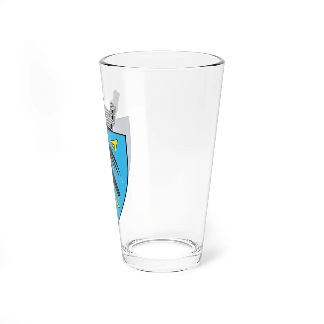 Coa Romania Town Vajdahunyad History (Oman) (Coat of Arms) Pint Glass 16oz - Go Mug Yourself
