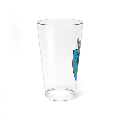Coa Romania Town Vajdahunyad History (Oman) (Coat of Arms) Pint Glass 16oz - Go Mug Yourself