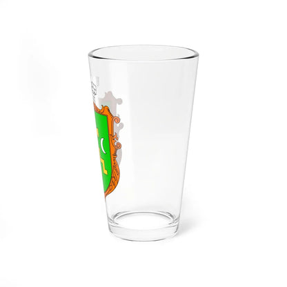 COA Romny Sumska Ukraine (Ukraine) (Coat of Arms) Pint Glass 16oz - Go Mug Yourself