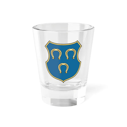 Coa Serbia Country History Rasciae v2 (Serbia) (Coat of Arms) Shot Glass 1.5oz 1.5oz - Go Mug Yourself
