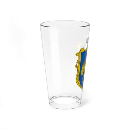 COA Shevchenkivskyi Kyiv Ukraine UHT (Ukraine) (Coat of Arms) Pint Glass 16oz - Go Mug Yourself