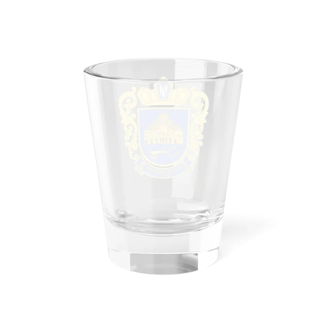 COA Shevchenkivskyi Kyiv Ukraine (Ukraine) (Coat of Arms) Shot Glass 1.5oz - Go Mug Yourself