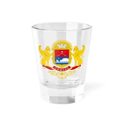 COA Simeiz Krym (Russia) (Coat of Arms) Shot Glass 1.5oz 1.5oz - Go Mug Yourself