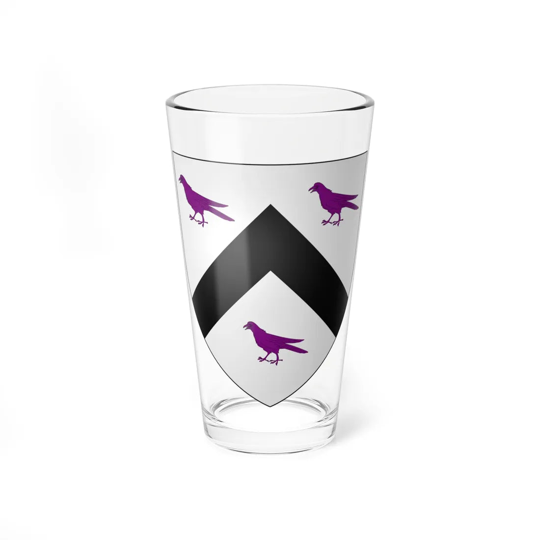 COA Sir Rhys ap Thomas (Wales) (Coat of Arms) Pint Glass 16oz 16oz - Go Mug Yourself