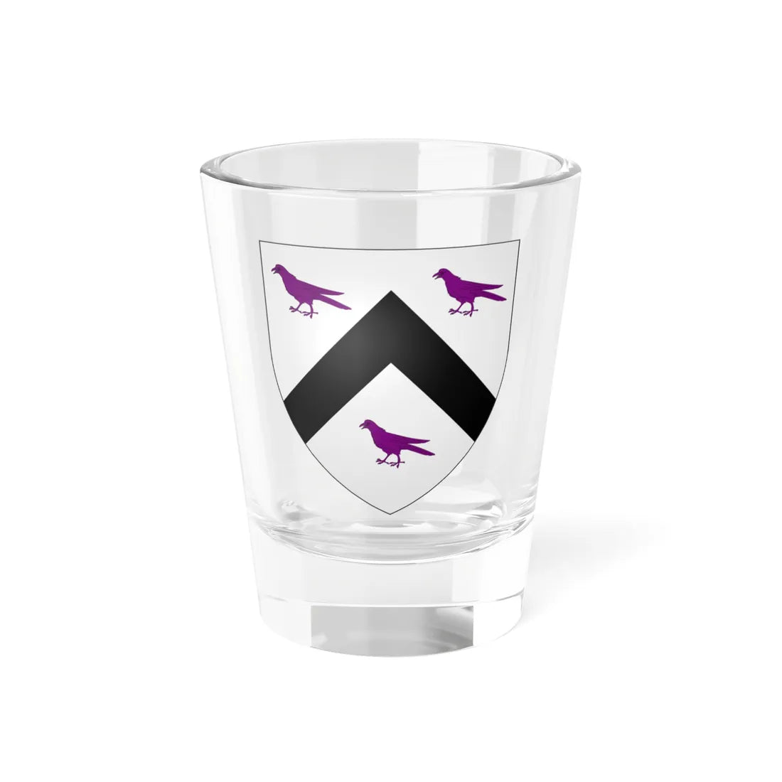 COA Sir Rhys ap Thomas (Wales) (Coat of Arms) Shot Glass 1.5oz 1.5oz - Go Mug Yourself