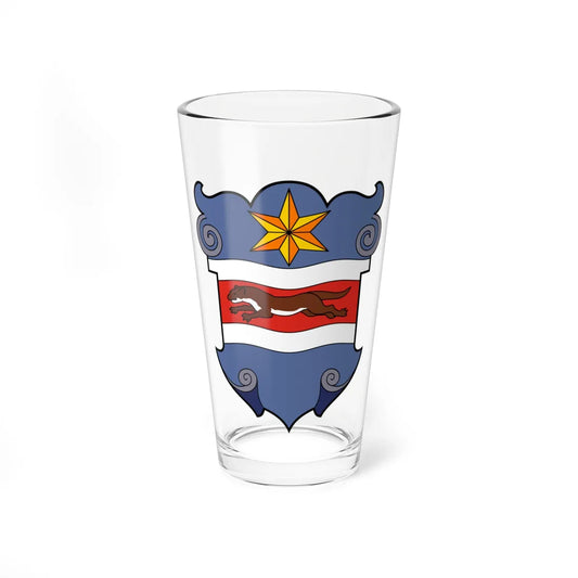 Coa Slavonia Country History (Croatia) (Coat of Arms) Pint Glass 16oz 16oz - Go Mug Yourself