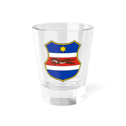 Coa Slavonia Country History Habsburg Monarchy (Croatia) (Coat of Arms) Shot Glass 1.5oz 1.5oz - Go Mug Yourself