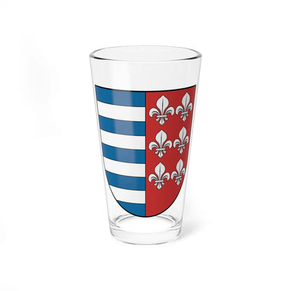 Coa Slovakia Town Brezno (Slovakia) (Coat of Arms) Pint Glass 16oz 16oz - Go Mug Yourself
