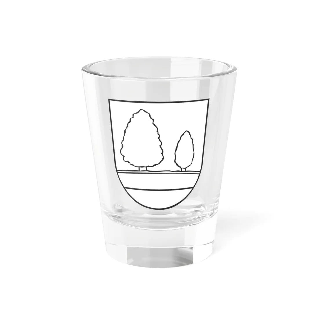 Coa Slovakia Town Ždaňa (Slovakia) (Coat of Arms) Shot Glass 1.5oz 1.5oz - Go Mug Yourself
