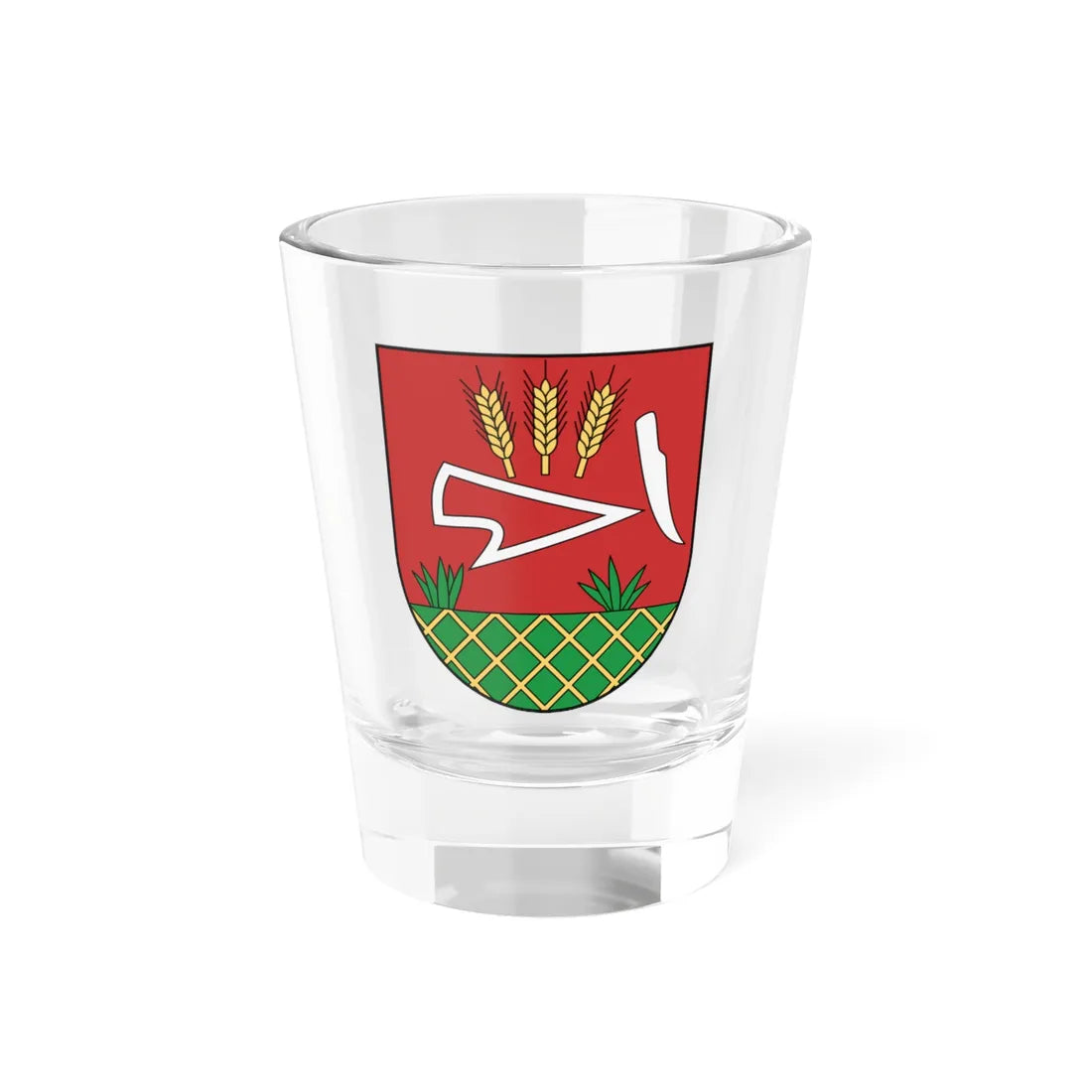Coa Slovakia Town Dulov (Slovakia) (Coat of Arms) Shot Glass 1.5oz 1.5oz - Go Mug Yourself