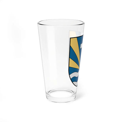 Coa Slovakia Town Garamszentkereszt (Slovakia) (Coat of Arms) Pint Glass 16oz - Go Mug Yourself