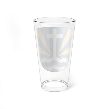 Coa Slovakia Town Garamszentkereszt (Slovakia) (Coat of Arms) Pint Glass 16oz - Go Mug Yourself